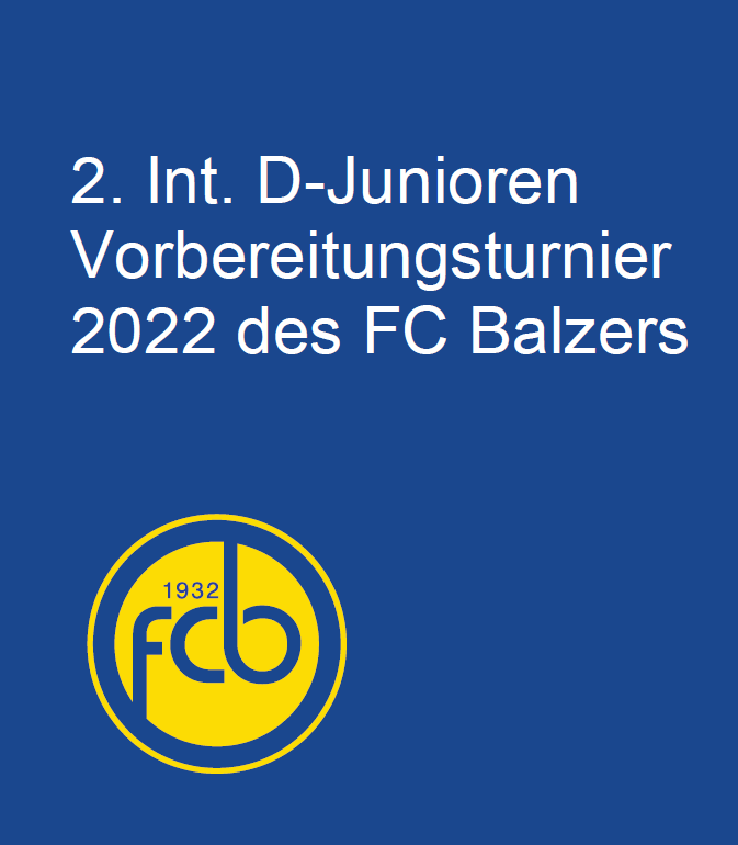 2. Int. D-Junioren Vorbereitungsturnier 2022