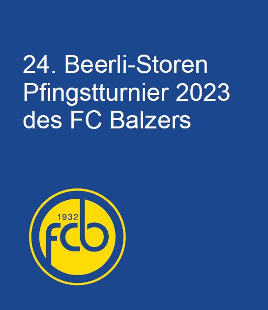 24. Beerli-Storen Pfingstturnier 2023